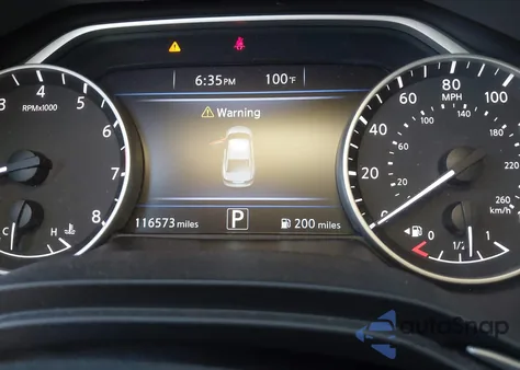 2017 Nissan Maxima 3.5 S из США, поврежденный, VIN 1N4AA6AP0HC409437